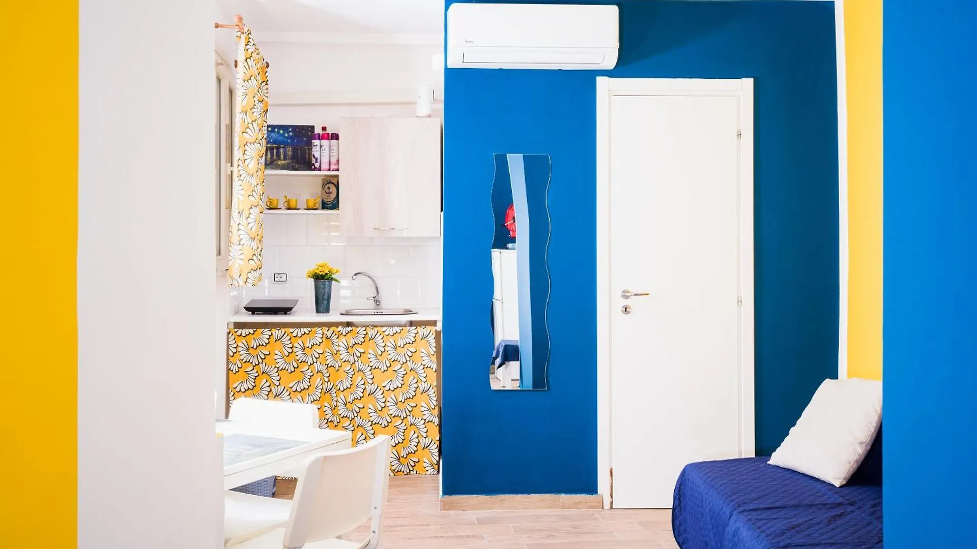Comfortable Studio In Palermo 45 Sqm With View 0*,  Italien